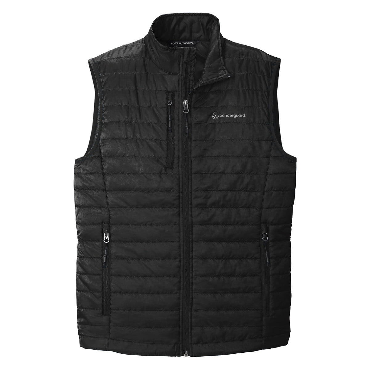 Cancerguard Men's Packable Puffy Quilted Vest
