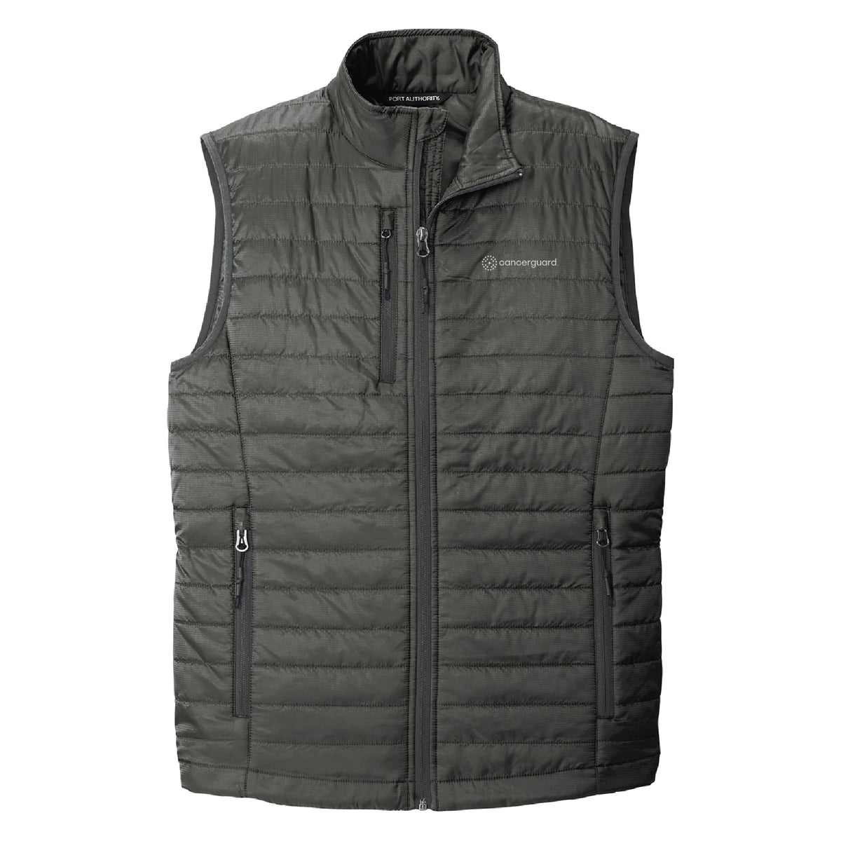Cancerguard Men's Packable Puffy Quilted Vest