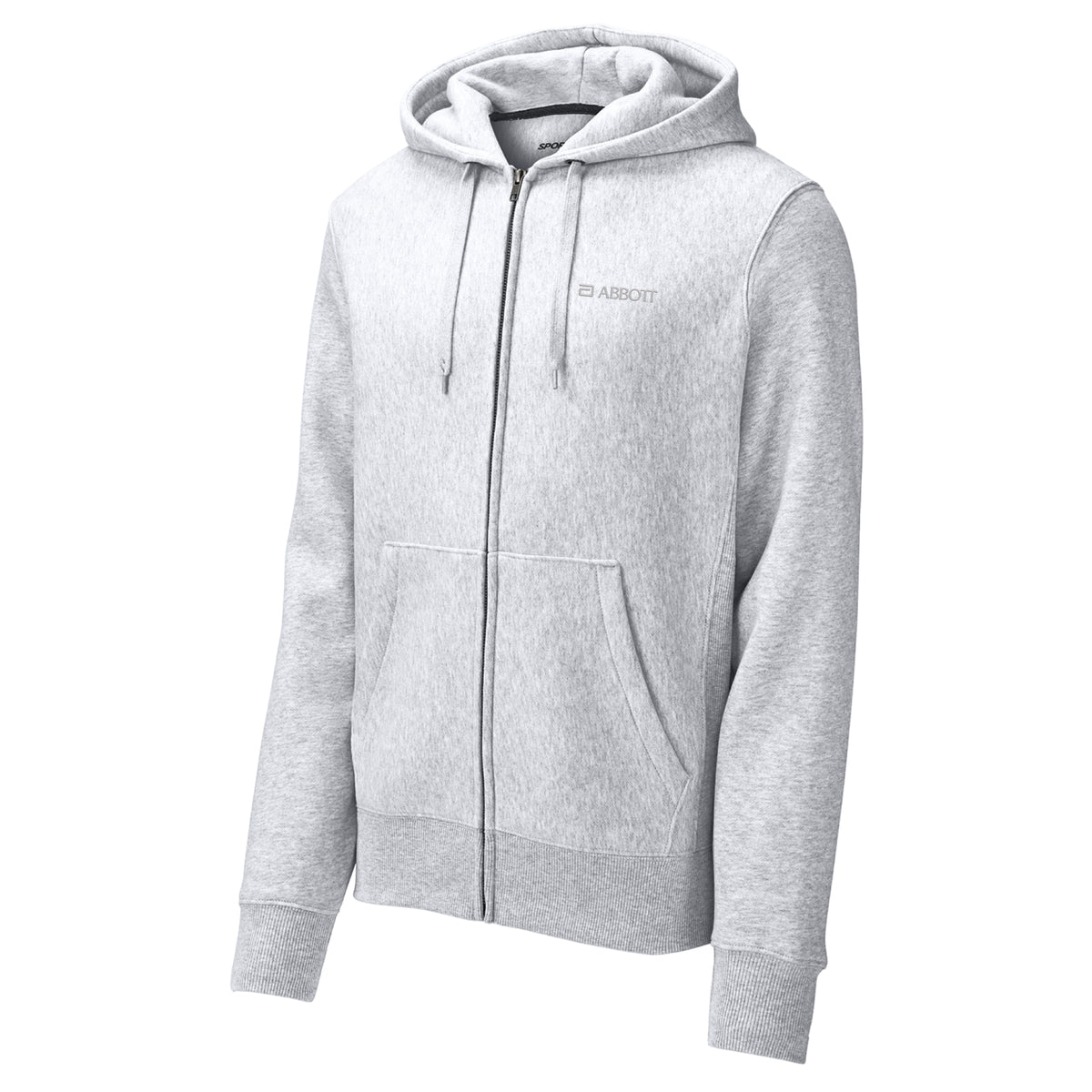 Abbott Sport Tek Unisex Super Heavyweight Zip-Up Hooded Sweatshirt