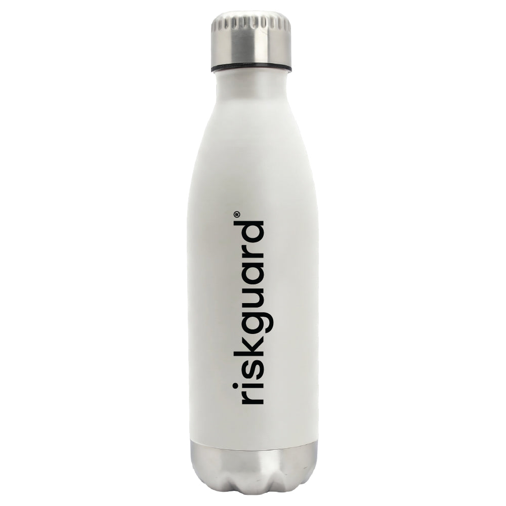Riskguard 17oz Stainless Steel Water Bottle