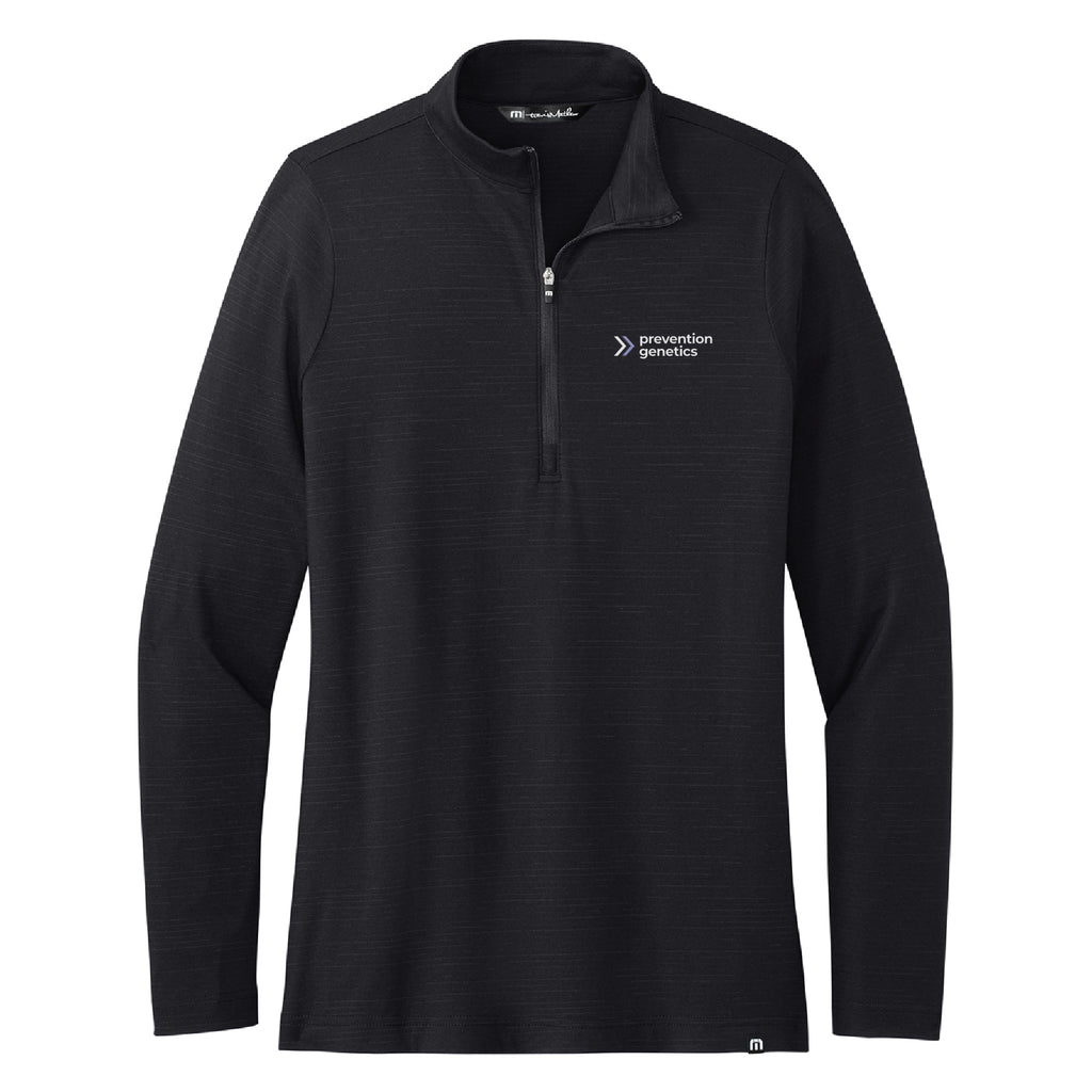 PreventionGenetics TravisMathew Women's Crestview 1/4‑Zip Pullover