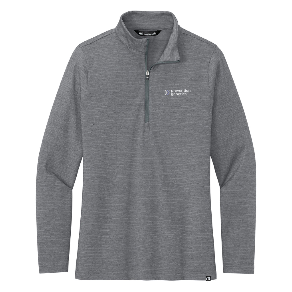 PreventionGenetics TravisMathew Women's Crestview 1/4‑Zip Pullover
