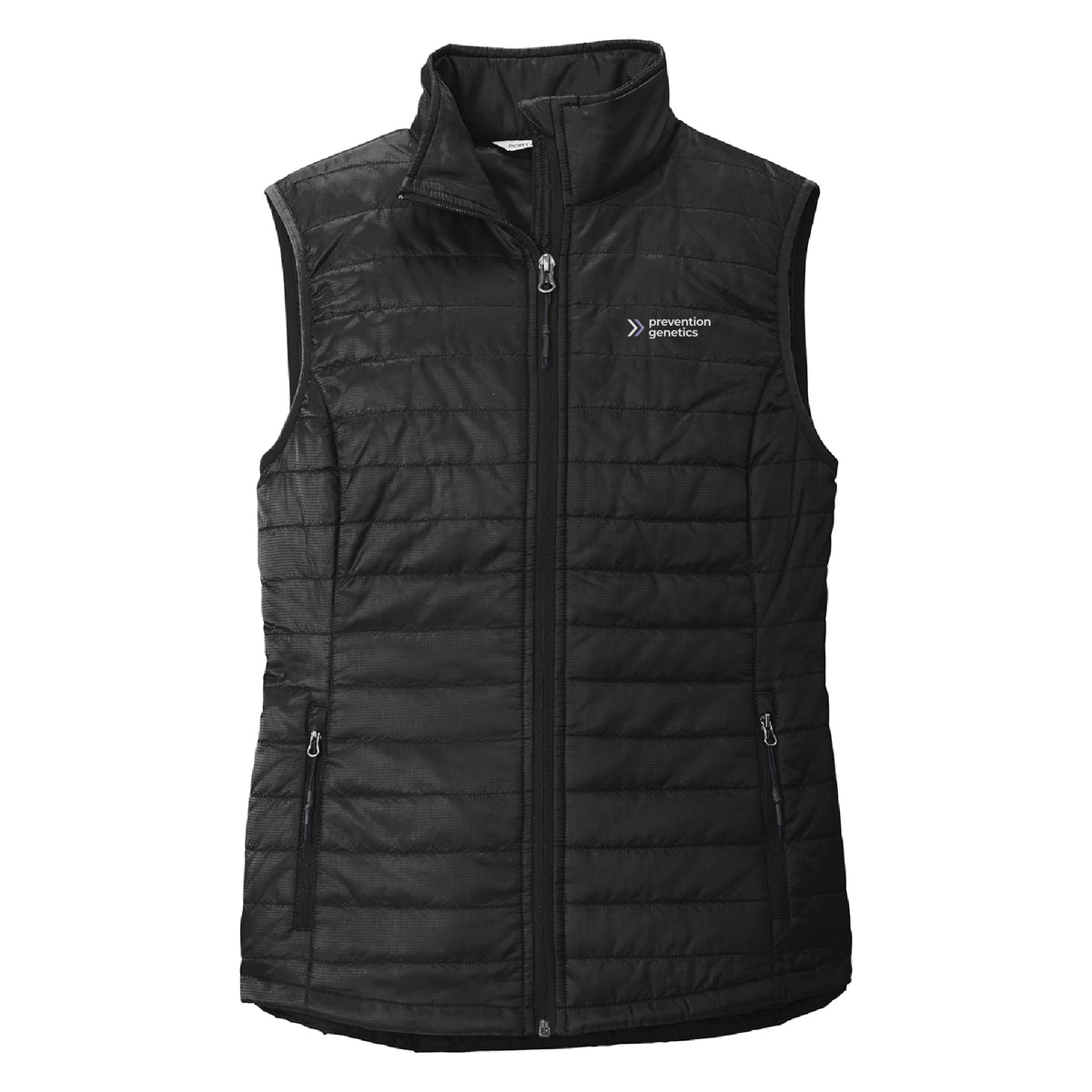 PreventionGenetics Women's Packable Puffy Vest