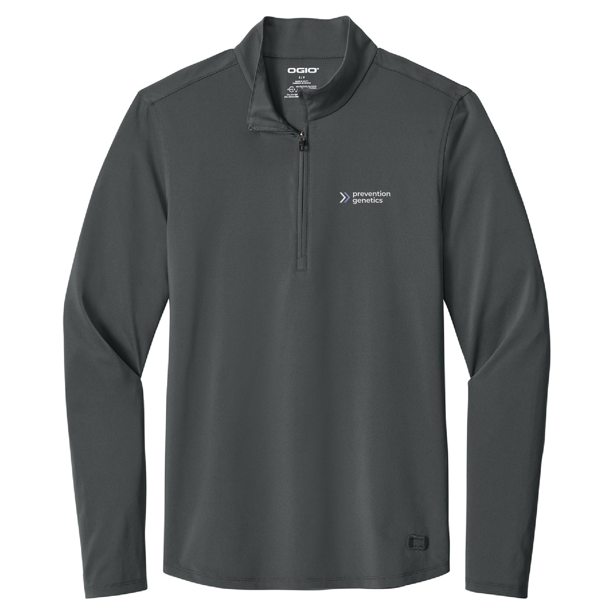PreventionGenetics Ogio Men's Regain Quarter‑Zip Pullover